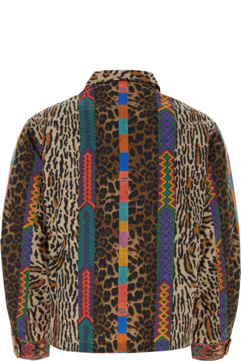 Pierre-Louis Mascia الملابس لـ القسم الرجالي Pierre-Louis Mascia Fourneus Shirt Jacket Multicolor