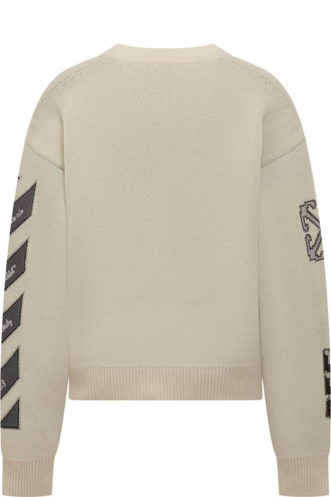 Sweaters for Men Off-White Varsity Cardigan