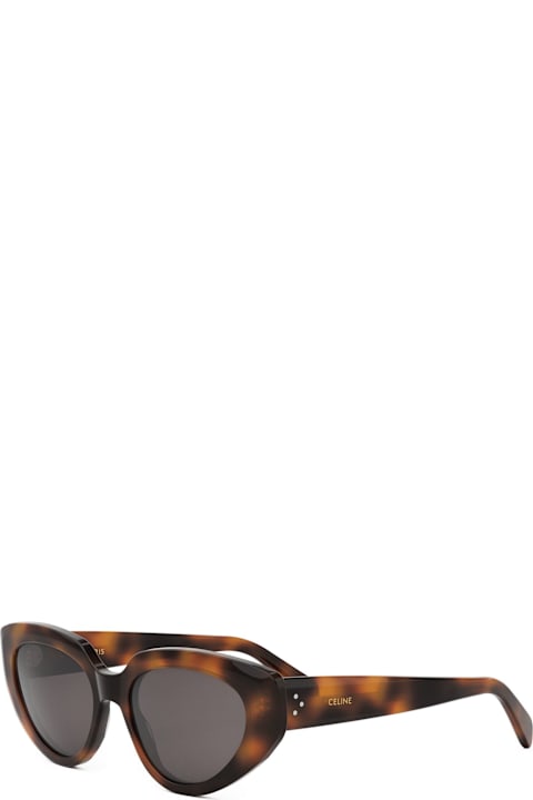 Celine Eyewear for Women Celine Celine 3 Dots Cl40286i - Havana Sunglasses