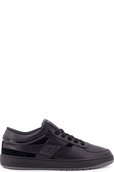 Givenchy Shoes for Men Givenchy Leather Sneakers With 4g Side Logo