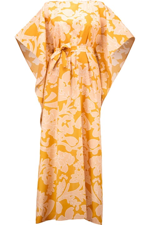 Amotea Dresses for Women Amotea Cecilia Flowered Ochre