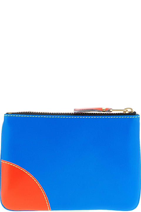 Comme des Garçons Wallet for Kids Comme des Garçons Wallet 'super Fluo' Card Holder