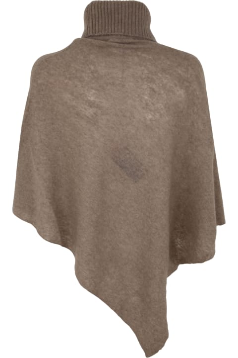 Mirror in the Sky Scarves & Wraps for Women Mirror in the Sky Polo Neck Poncho