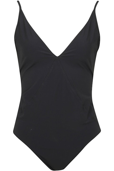 Rick Owens Swimwear for Women Rick Owens Deep V-neck One-piece Swimsuit