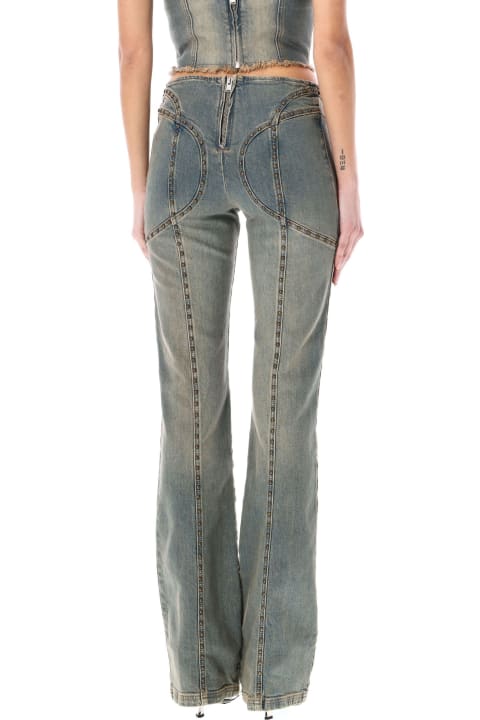 ウィメンズ MISBHVのデニム MISBHV Lara Laced Studded Jeans