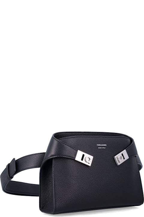 Homeware Ferragamo Ferragamo Hug Leather Belt Bag