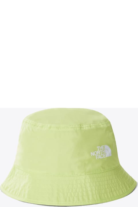 Sun Stash Hat Sharp Yellow nylon bucket hat - Sun stash hat sharp