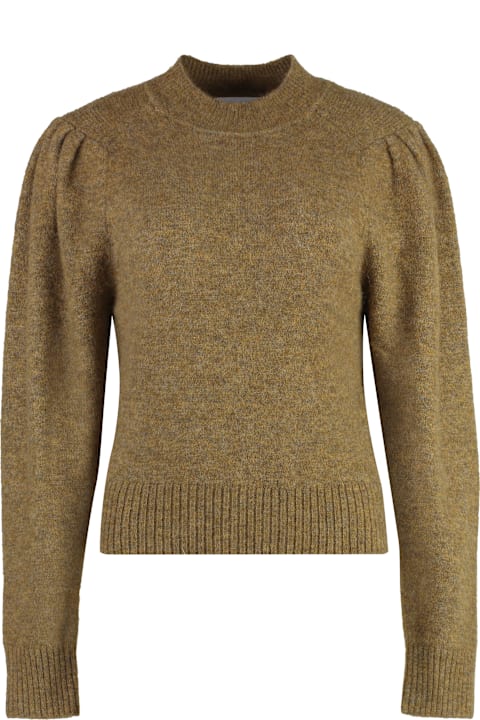 Sale for Women Marant Étoile Honey Wool-blend Crew-neck Sweater
