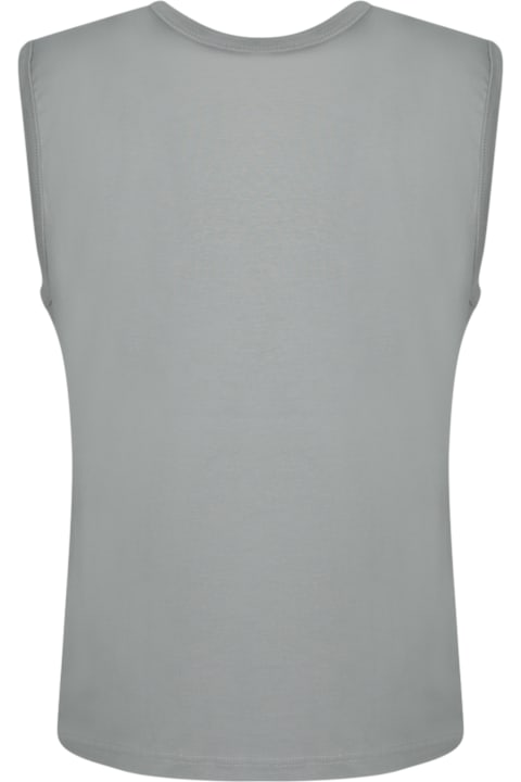 Diesel Sweaters for Women Diesel Big Doval Gray Tank Top