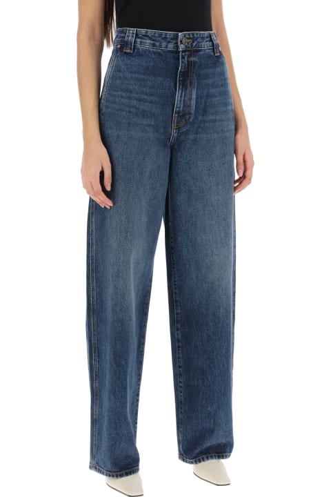Jeans for Women Khaite Bacall Wide Leg Jeans