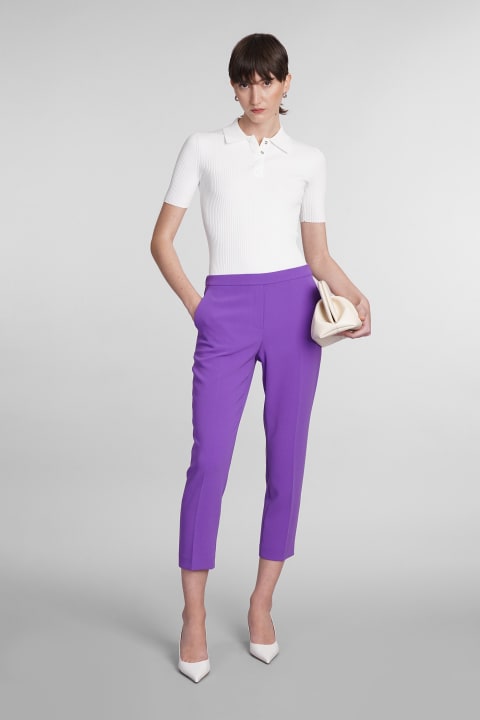 Theory Topwear for Women Theory Polo In White Viscose