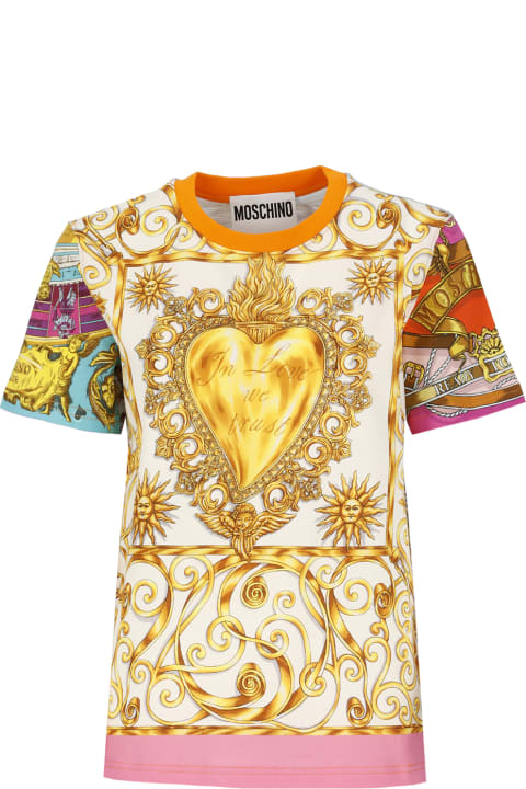 Moschino for Women Moschino T-shirt With Scarf Print