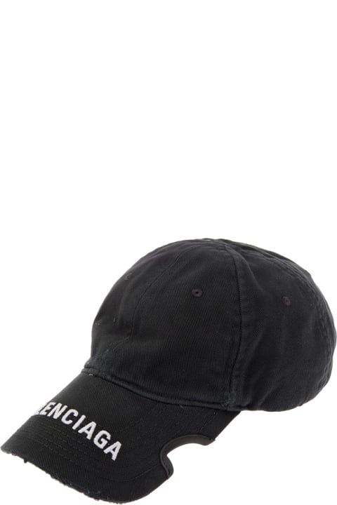 Hat Notch Logo Visor Cotton Drill