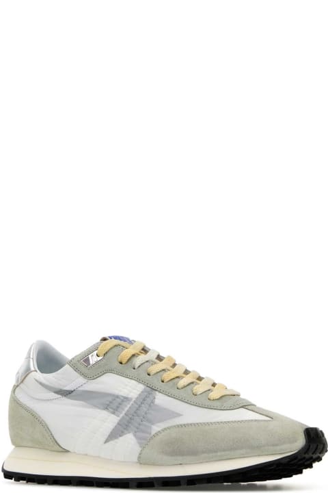 Shoes for Men Golden Goose Multicolor Fabric And Suede Running Marathon Sneakers