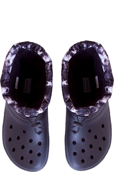 ウィメンズ Crocsのブーツ Crocs Tye Dye Lined Boot