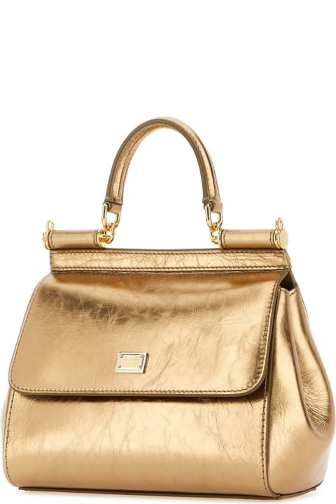 ウィメンズ新着アイテム Dolce & Gabbana Sicily Medium Top Handle Bag