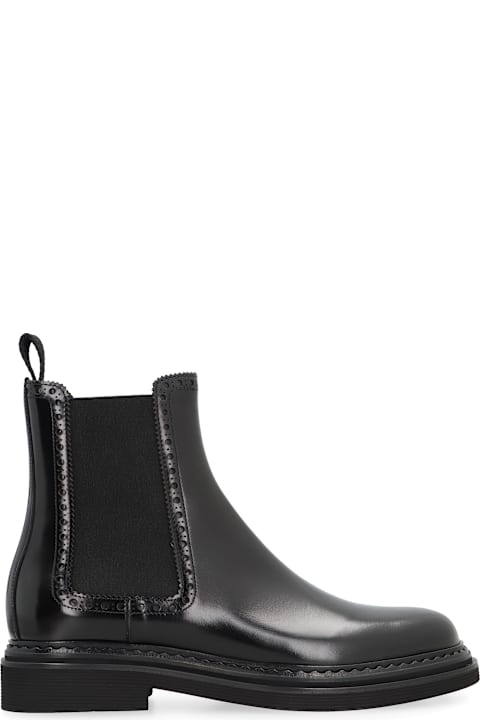 Dolce & Gabbana for Women Dolce & Gabbana Leather Chelsea Boots