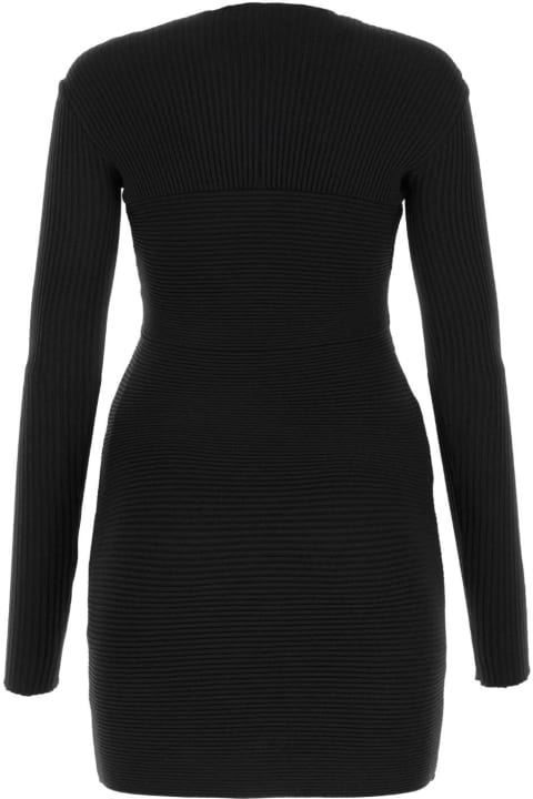 Philosophy di Lorenzo Serafini Sweaters for Women Philosophy di Lorenzo Serafini Black Viscose Blend Mini Dress