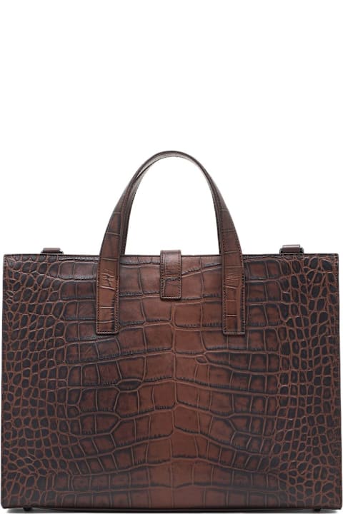 Homeware Emporio Armani Leather Briefcase