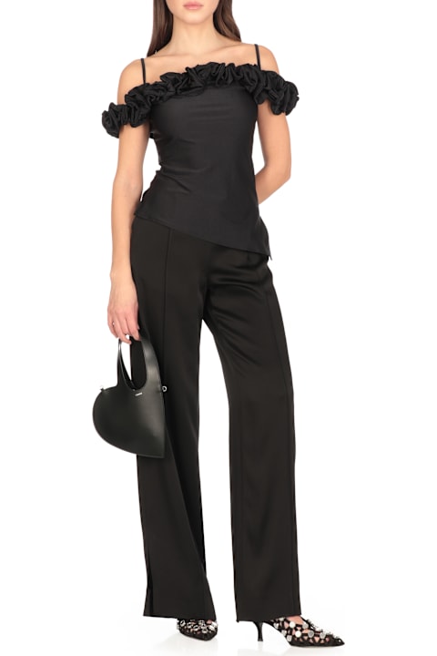 Homeware Coperni Stretch Jersey Top With Ruffles