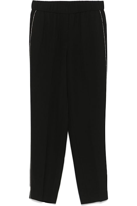 Peserico for Kids Peserico Peserico Black Trousers