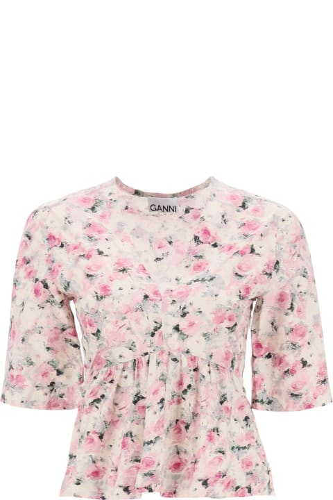 Ganni for Women Ganni Blouse With Print