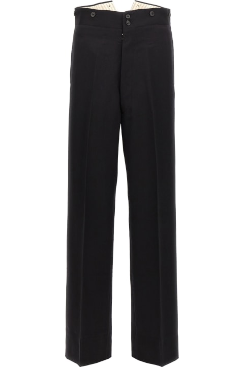 Homeware Maison Margiela Strap Wool Pants