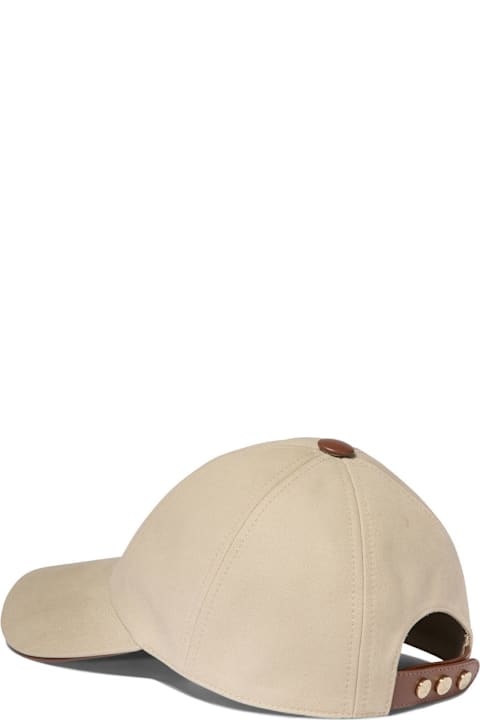 Max Mara Hats for Women Max Mara Logo Embroidered Baseball Cap