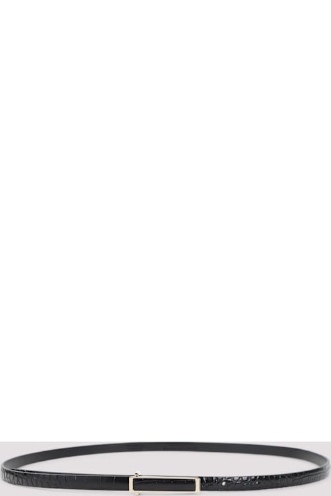 Tom Ford Soft Printed Croco Belt