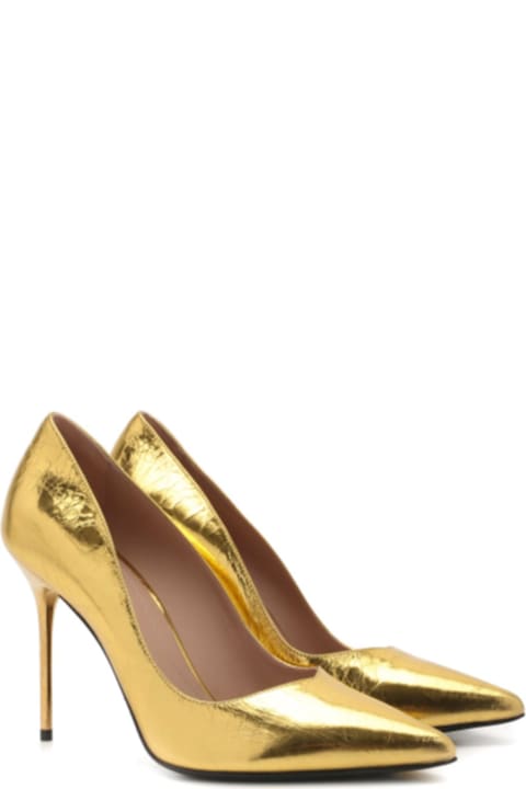 High-Heeled Shoes for Women Balmain Leather Pumps