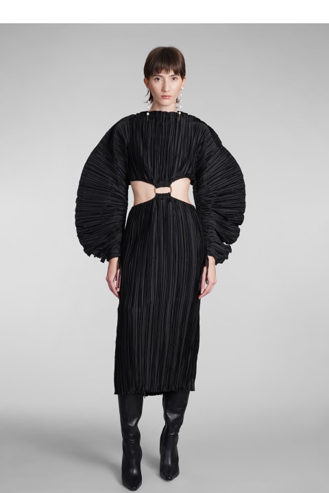 Akilah Dress Dress In Black Polyester