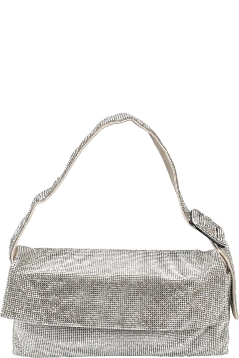 Crystal Embellished Shoulder Bag