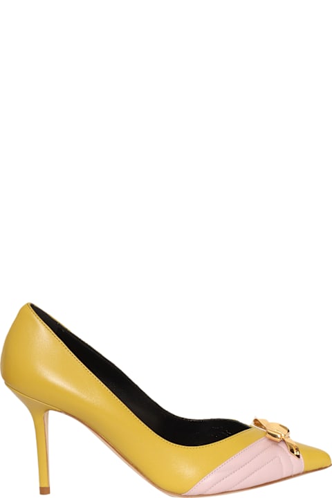 Homeware Elisabetta Franchi Yellow Pumps Shoes