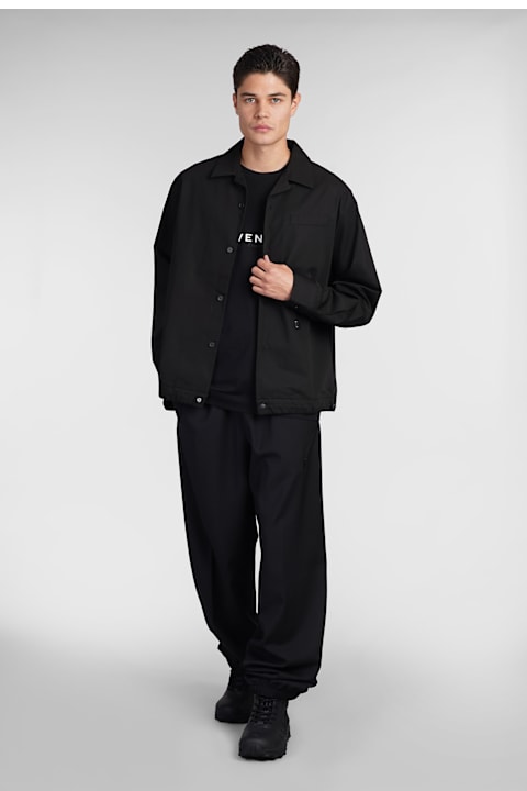 Givenchy لـ Men Givenchy Shirt In Black Cotton