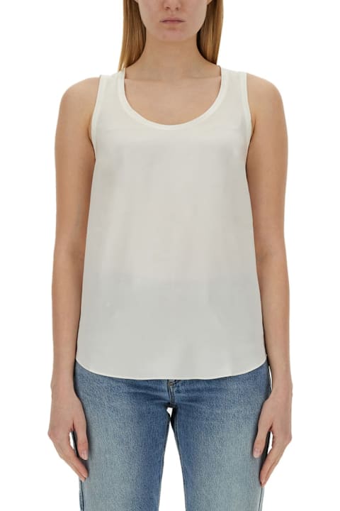 Brunello Cucinelli Satin Tops.