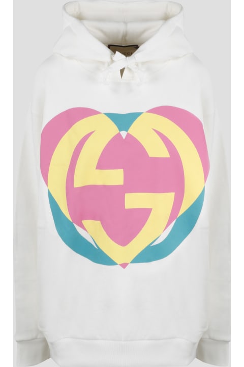 Interlocking G Heart Sweatshirt