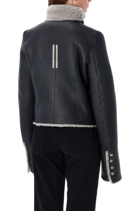 Rick Owens معاطف وجواكت لـ السيدات Rick Owens Classic Biker Jacket