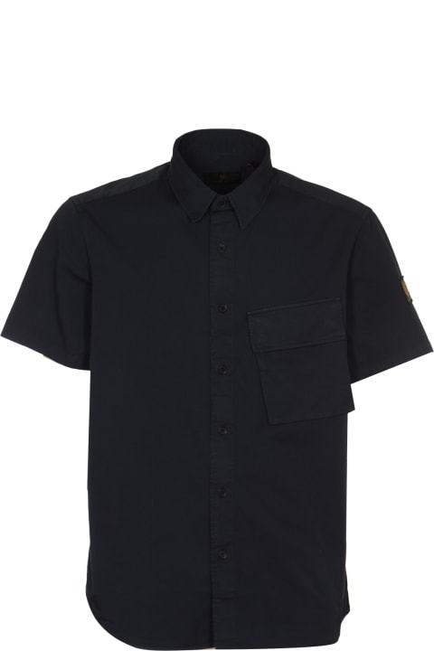 Belstaff Shirts for Men Belstaff Scale Short-sleeved Shirt