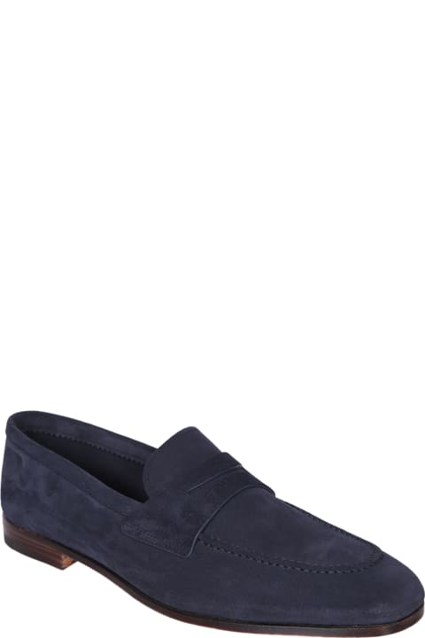 Church's Loafers & Boat Shoes for Men Church's Maesteg Blue Loafer