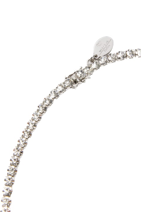 Necklaces for Women Weekend Max Mara Lodola Tennis Necklace With Rhinestones