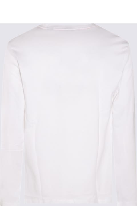 Hugo Boss for Men Hugo Boss White Cotton Sweater