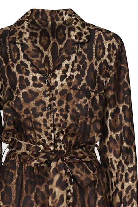 Suits for Women Dolce & Gabbana Silk Twill Pajama Suit