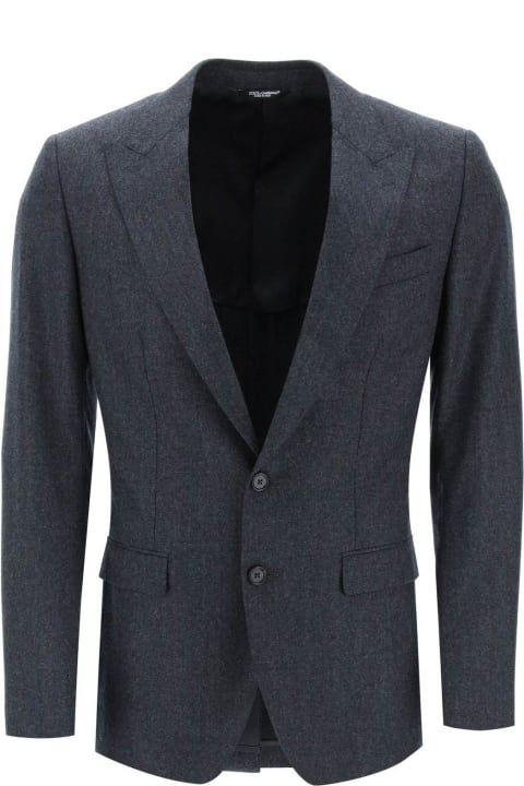 Dolce & Gabbana Coats & Jackets for Men Dolce & Gabbana Single-breasted Taormina-fit Jacket