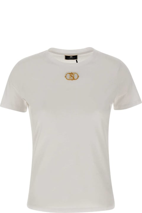 Elisabetta Franchi for Women Elisabetta Franchi 'urban' Cotton Jersey T-shirt
