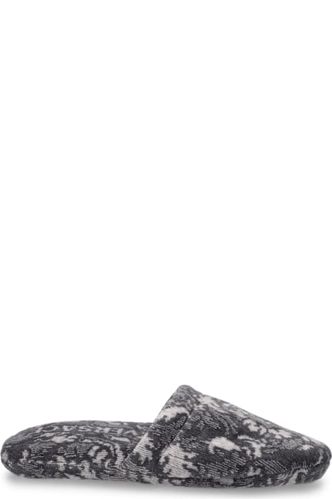 Versace Slippers In Fabric