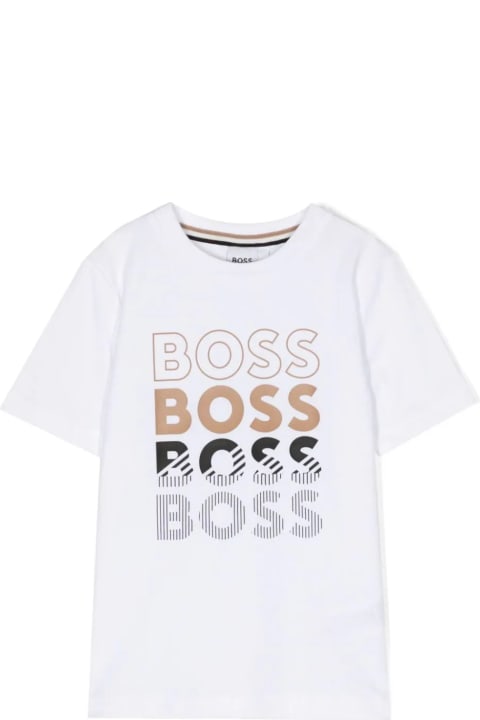 ボーイズ Hugo Bossのトップス Hugo Boss T-shirt Con Logo