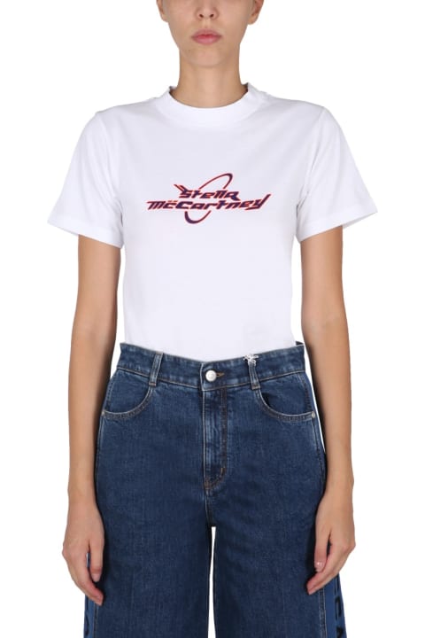 Stella McCartney Topwear for Women Stella McCartney T-shirt With Logo Print