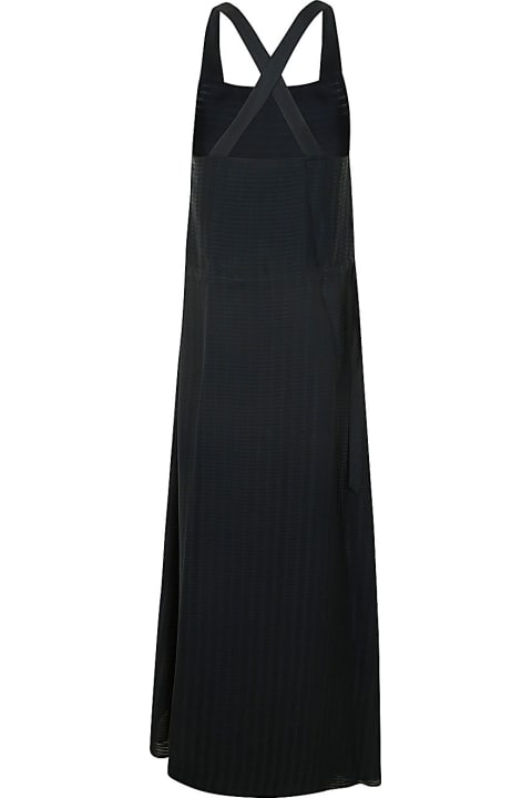 ウィメンズ新着アイテム Emporio Armani Long Dress With Belt