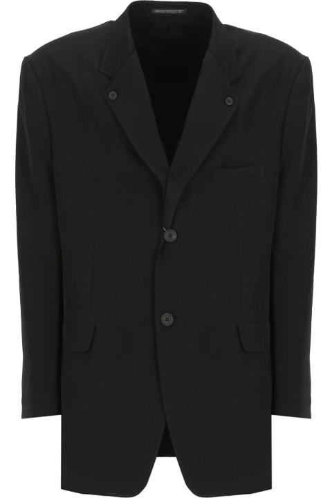 Yohji Yamamoto Coats & Jackets for Men Yohji Yamamoto Oversize Jacket