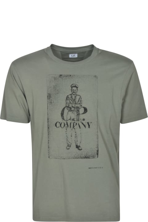 C.P. Company Topwear for Women C.P. Company Logo Print T-shirt